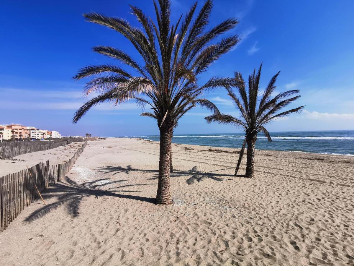 Soleil Levant 2 - En Bord De Mer - Superbe Appartement Cosy - Acces Direct Plage - Proche Commerces Et Animations Le Barcarès Εξωτερικό φωτογραφία